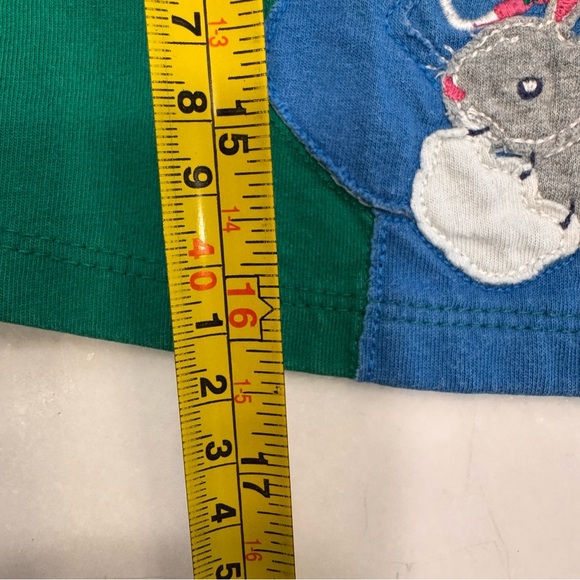 Mini Boden Shirt Veterinarian Educational Facts Green Applique Unisex Sz 4-5 - Picture 7 of 12
